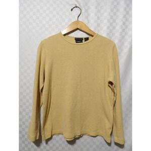 VINTAGE Sonoma Jean Co. Yellow Thermal | PM